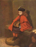 Millais John E 1829 1896 My First Sermon 1913 A4 Photo Print