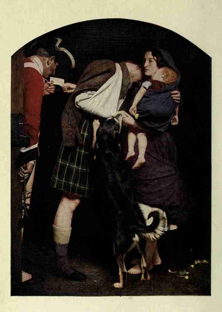Millais John E 1829 1896 The Order of Release Millais 1908 A4 Photo Print