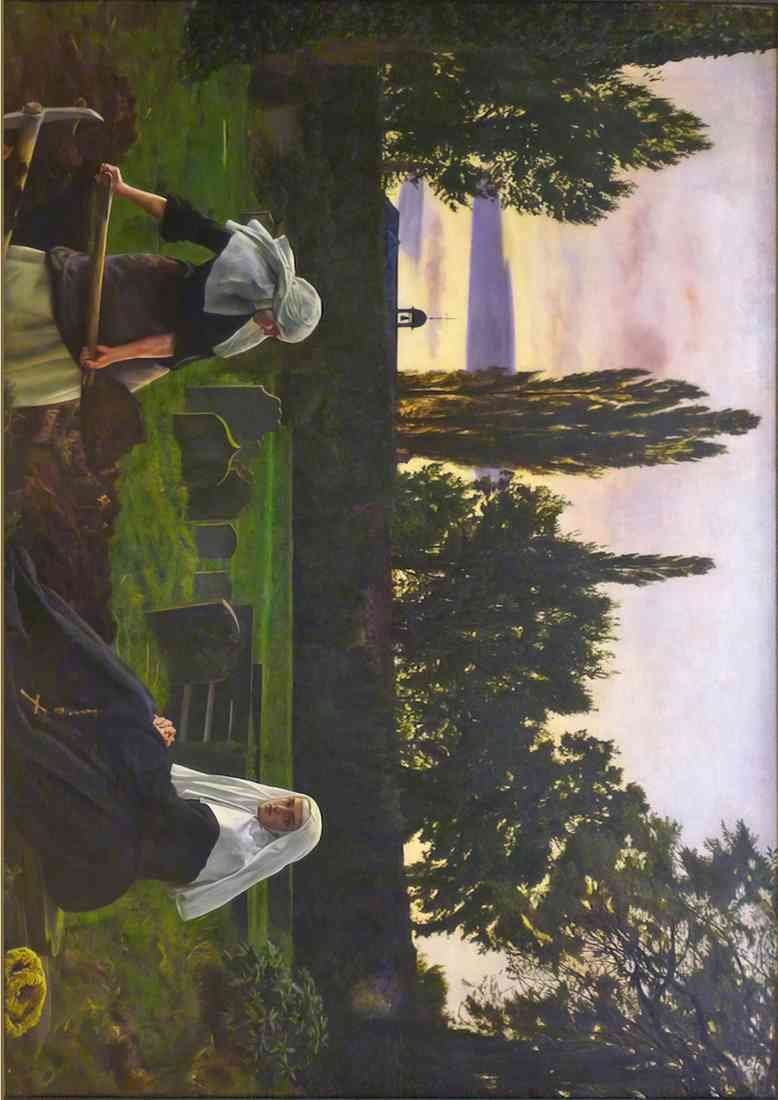 Millais John E 1829 1896 The Vale of Rest Millais A4 Photo Print