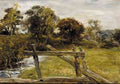 Millais John Everett View Near Hampstead A4 Photo Print