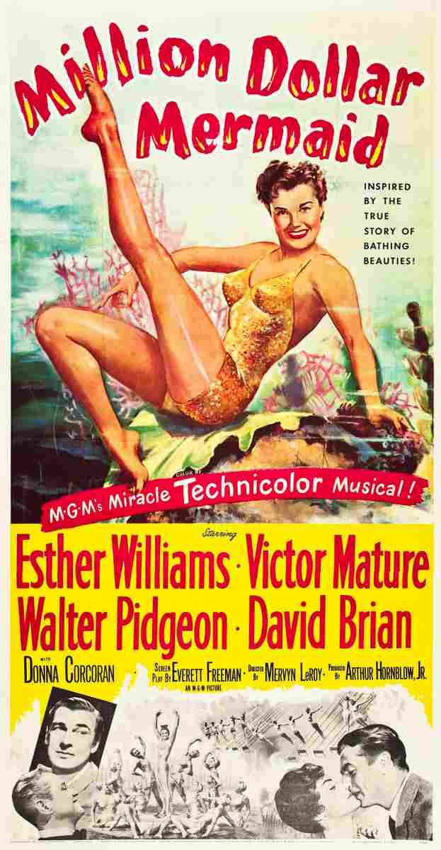 Million Dollar Mermaid 03  film star poster A4 Photo Print