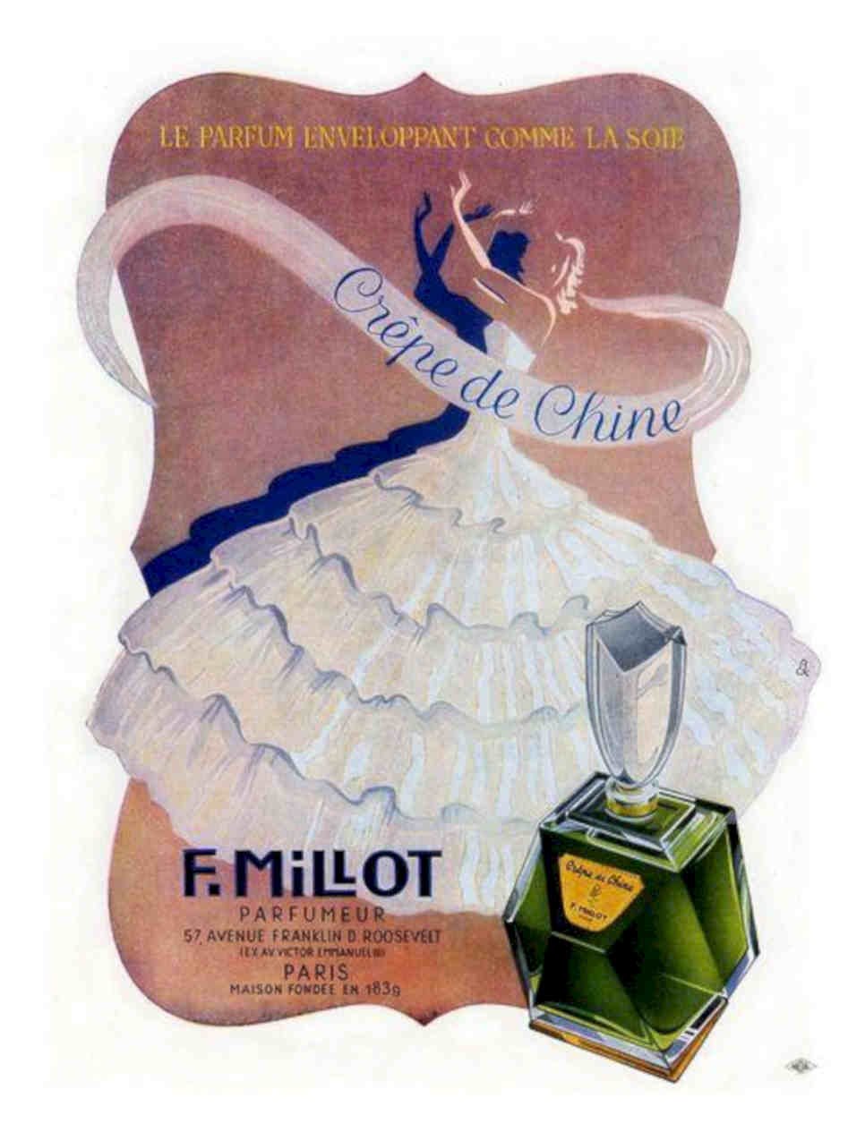 Millot Perfume Perfume Advert Vintage Retro Advert Poster A4 Photo Print