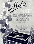 Milo Violets Cigarettes Vintage Retro Advert Poster A4 Photo Print