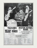 Milton Keynes Bowl Vintage Retro Advert Poster A4 Photo Print