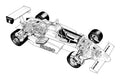 Minardi M284 1984 2048x1339 cutaway A4 Photo Print