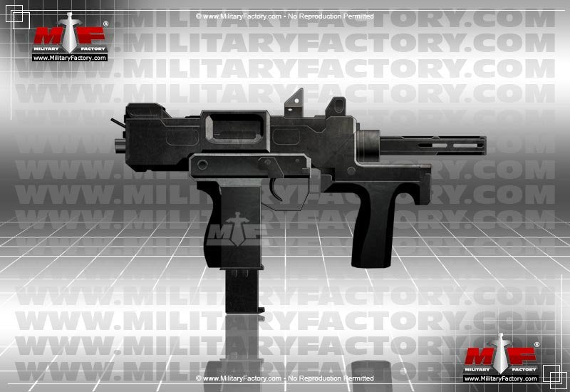 Minebea Pm9 Machine Pistol Japan A4 Photo Print