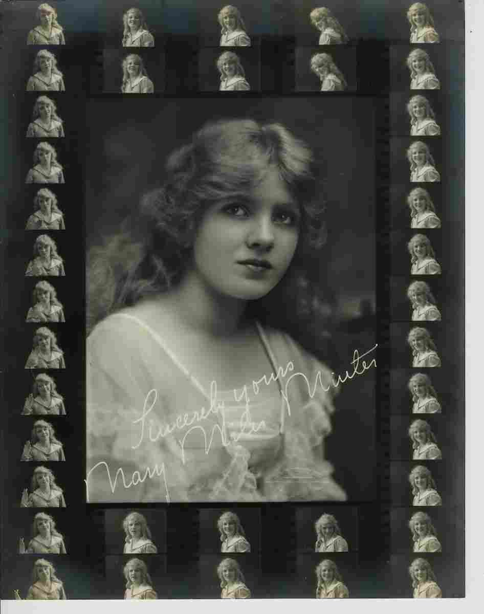 Minter Mary Miles 1 film star poster A4 Photo Print