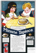 Minute Tapioca Dessert Vintage Retro Advert Poster A4 Photo Print