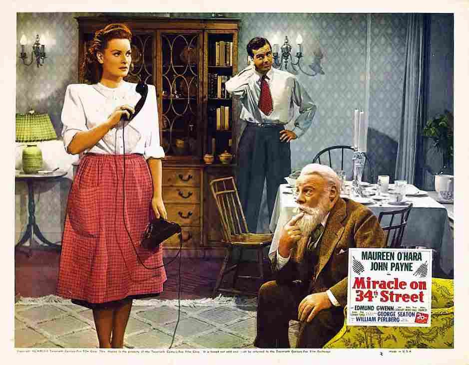 Miracle on 34th Street 06  film star poster A4 Photo Print