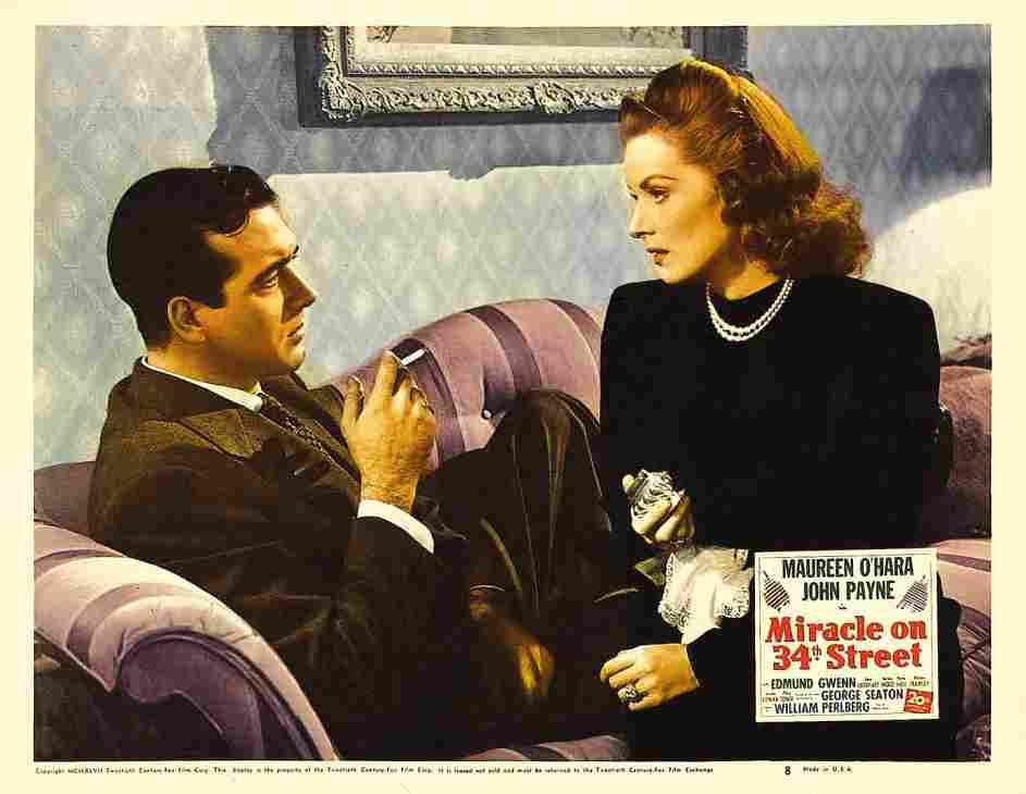Miracle on 34th Street 09  film star poster A4 Photo Print
