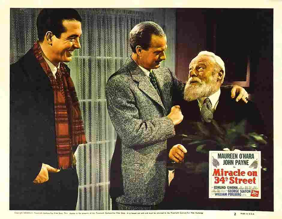 Miracle on 34th Street 12  film star poster A4 Photo Print