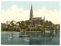 Miramer Castle and Lake Chemnitz Saxony Vintage A4 Photo Print