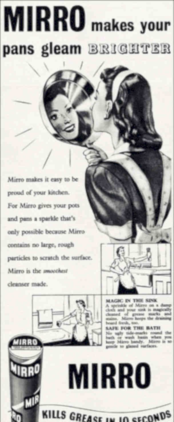 Mirro Cookware Clean Vintage Retro Advert Poster A4 Photo Print
