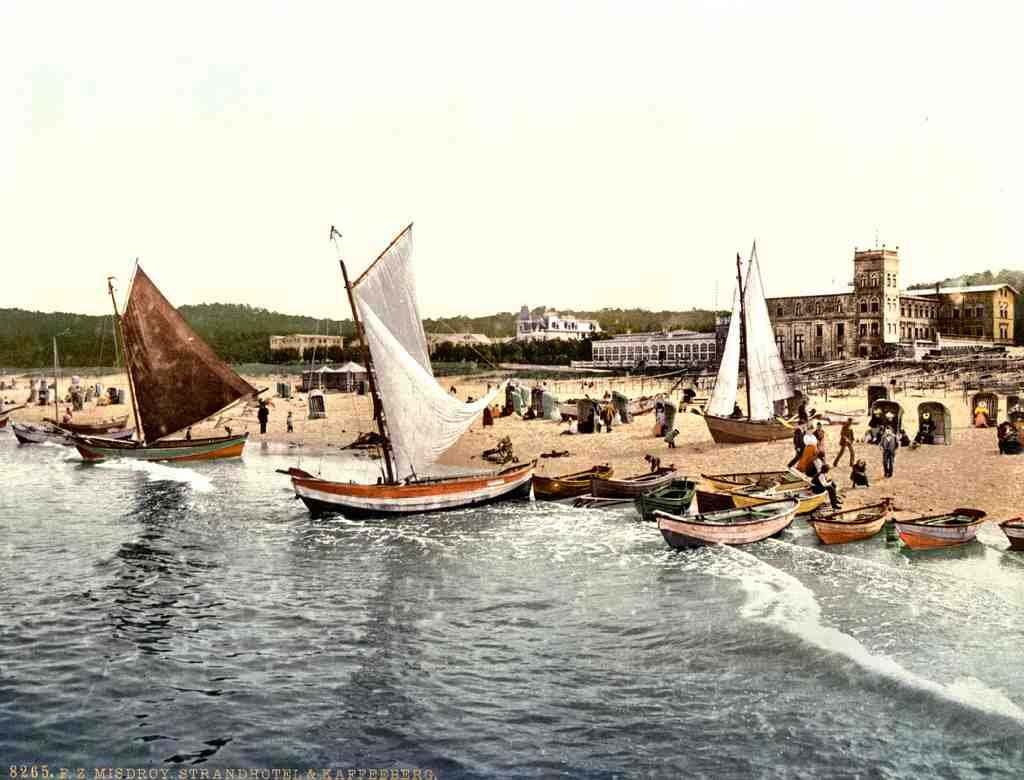 Misdroy Germany Vintage A4 Photo Print