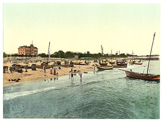 Misdroy Pommeraina Vintage A4 Photo Print