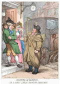Miseries Of London 1812B Vintage Cartoon Joke A4 Photo Print