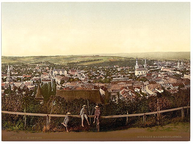 Miskolez Hungary Vintage A4 Photo Print