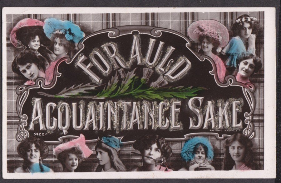 Miss Gabrielle Ray Dare Sisters For Auld Acquaintance Sake Vintage A4 Photo Print