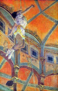 Miss Lala in Circus Fernando by Degas A4 Photo Print