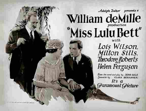 Miss Lulu Bett 01  film star poster A4 Photo Print