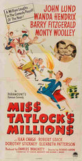 Miss Tatlocks Millions 01  film star poster A4 Photo Print