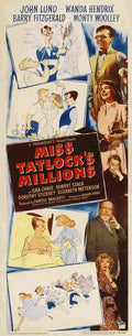 Miss Tatlocks Millions 03  film star poster A4 Photo Print