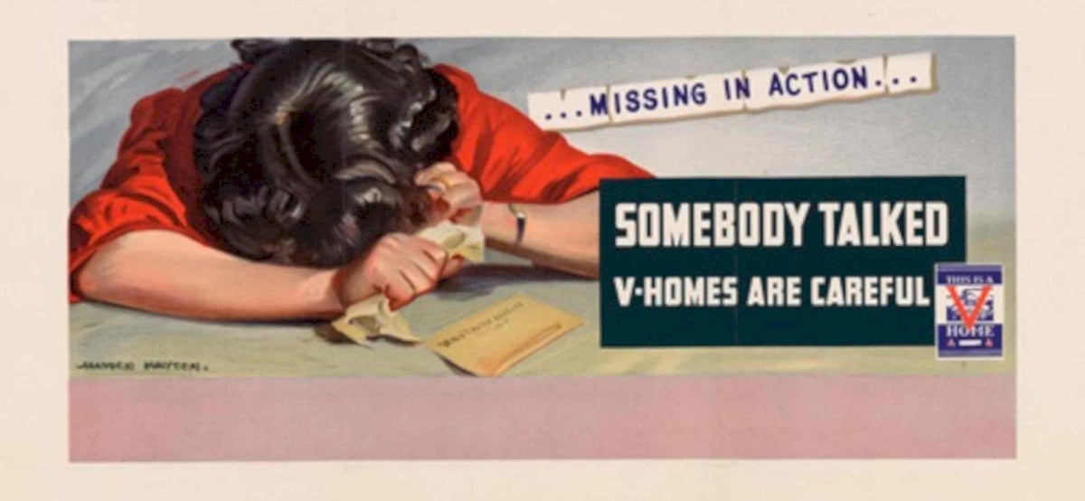 Missing Action V American World War II Advert Poster