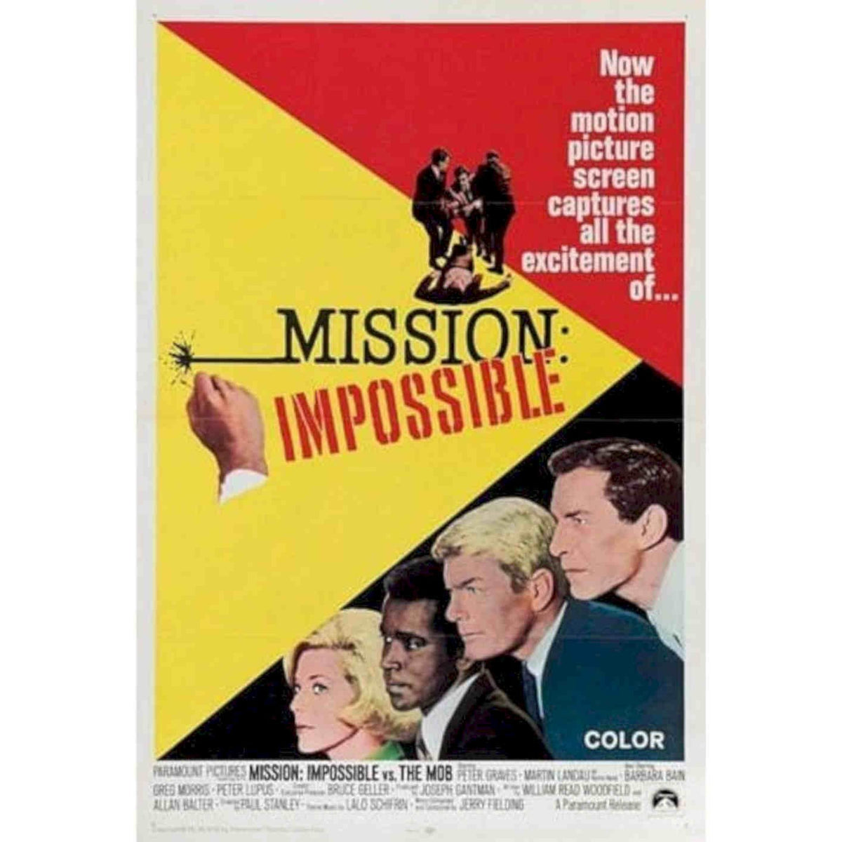 Mission Impossible Movie Rk Vintage Retro Advert Poster A4 Photo Print