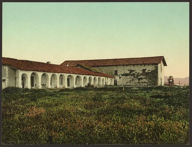 Mission San Miguel Vintage A4 Photo Print