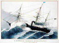 Mississippi Ship Vintage A4 Photo Print