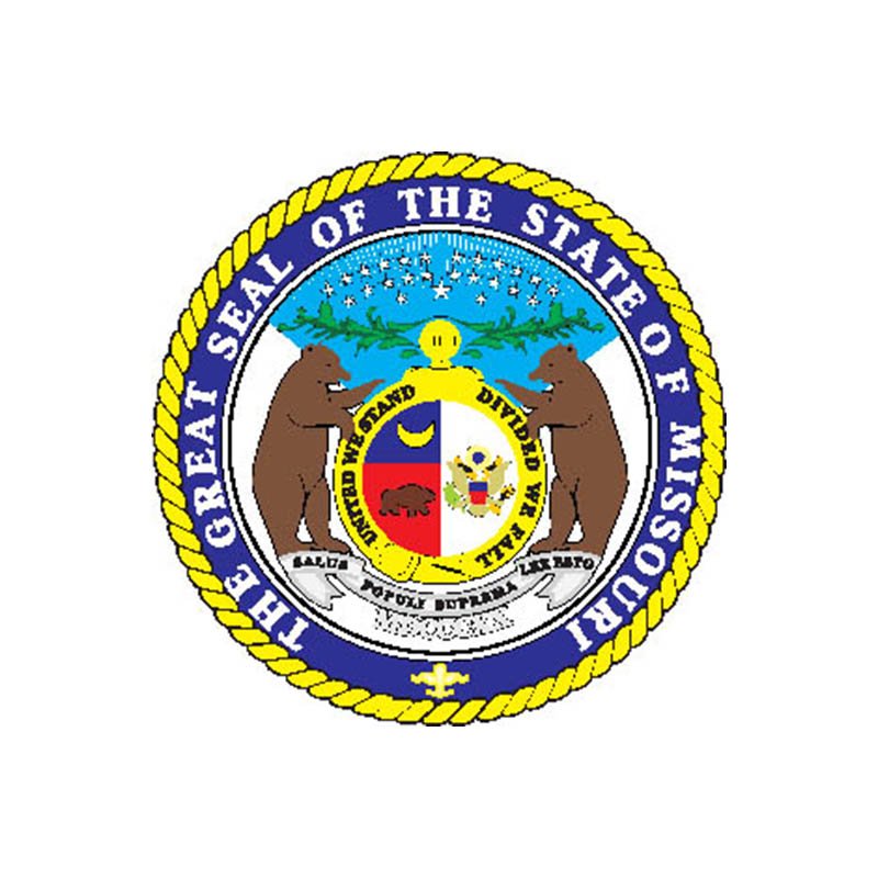 Missouri Seal N4782 A4 Photo Print