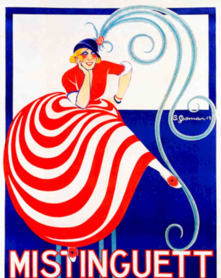 Mistinguett Woman Seman Vintage Retro Advert Poster A4 Photo Print