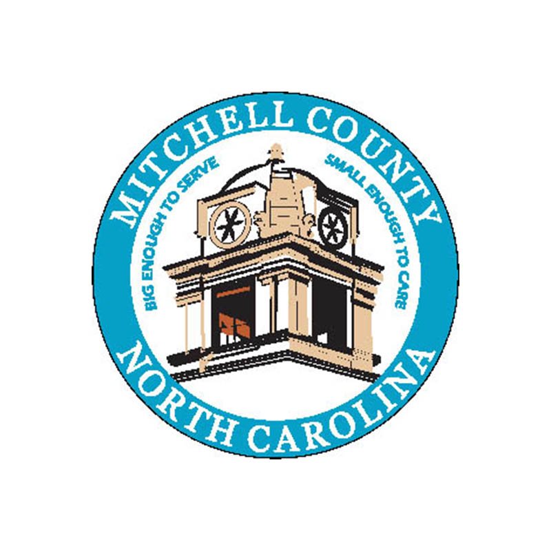 Mitchell County Seal N6720 A4 Photo Print