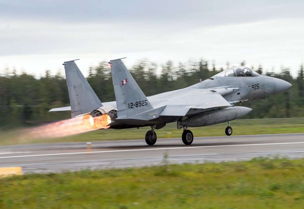 Mitsubishi F15j Eagle Air Superiority Fighter Japan 5 A4 Photo Print