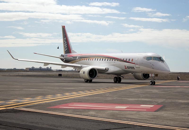 Mitsubishi Regional Jet Mrj Passenger Airliner 2 A4 Photo Print