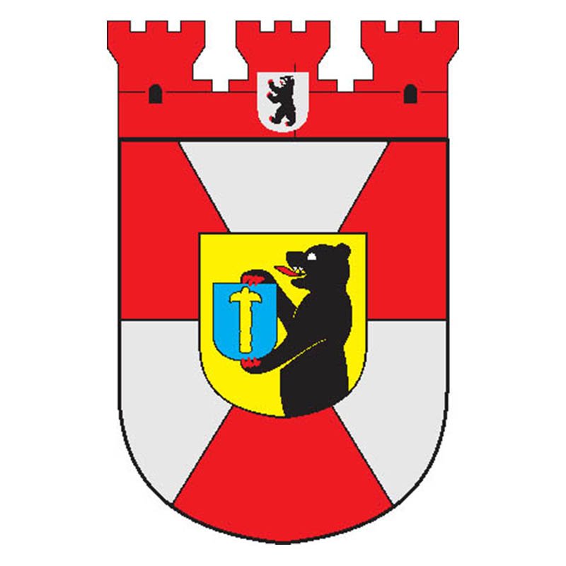 Mitte Dist Coat Of Arms N3858 A4 Photo Print