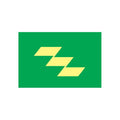 Miyazaki Pref Flag N2548 A4 Photo Print