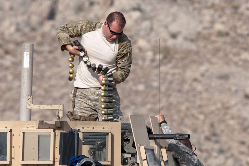Mk19 Automatic Grenade Launcher 5 A4 Photo Print
