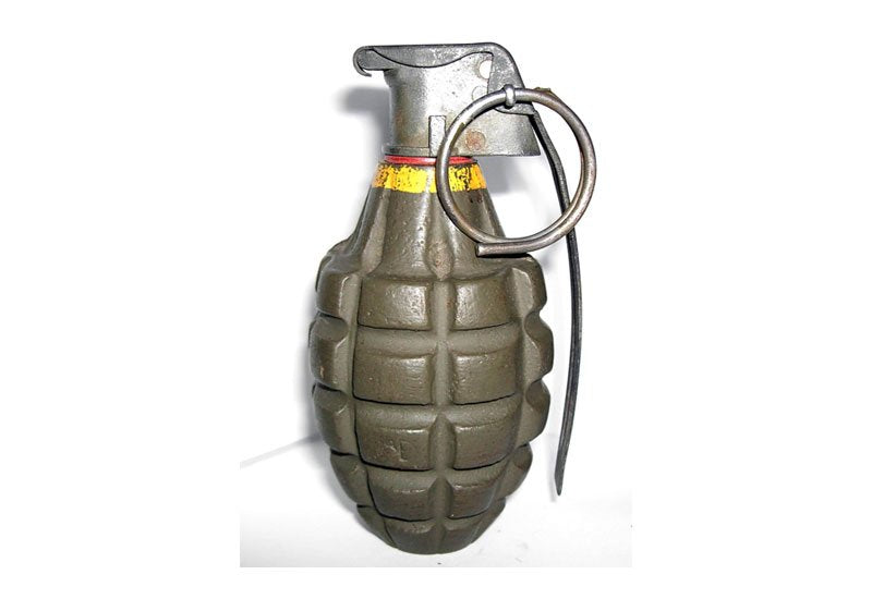 Mk2 Pineapple Hand Grenade A4 Photo Print