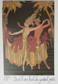 Mlle Sorel Au Bal Du Grand Prix 18 George Barbier A4 Photo Print