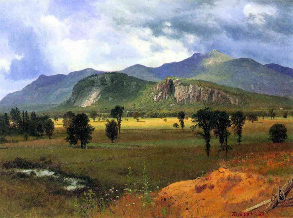 Moat Mountain Intervale New Hampshire Bierstadt A4 Photo Print