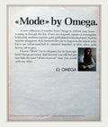 Mode Omega Watches Vintage Retro Advert Poster A4 Photo Print