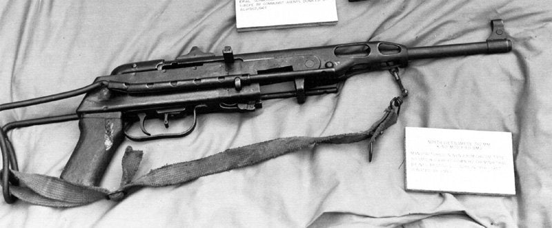 Model K50m Submachine Gun A4 Photo Print