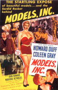 Models Expose Noir 1950s Vintage Retro Advert Poster