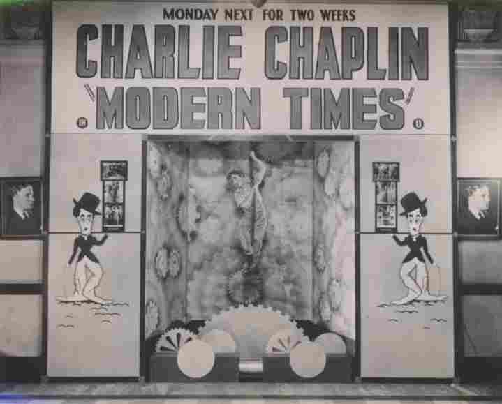 Modern Times 03  film star poster A4 Photo Print