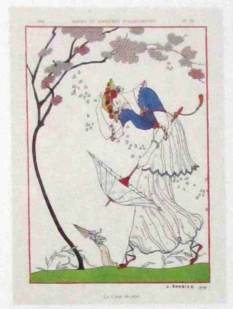 Modes Et Manieres D Aujourd Hui 1914 4 George Barbier 1 A4 Photo Print