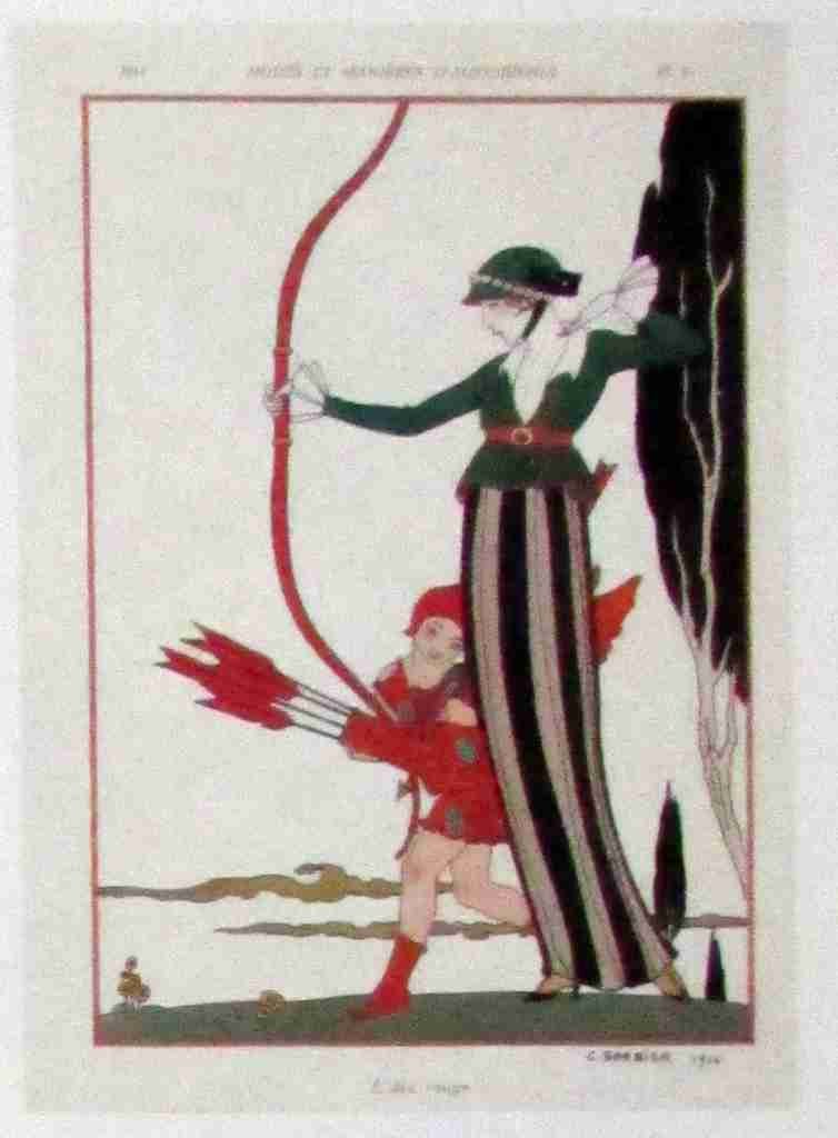 Modes Et Manieres D Aujourd Hui 1914 4 George Barbier 2 A4 Photo Print