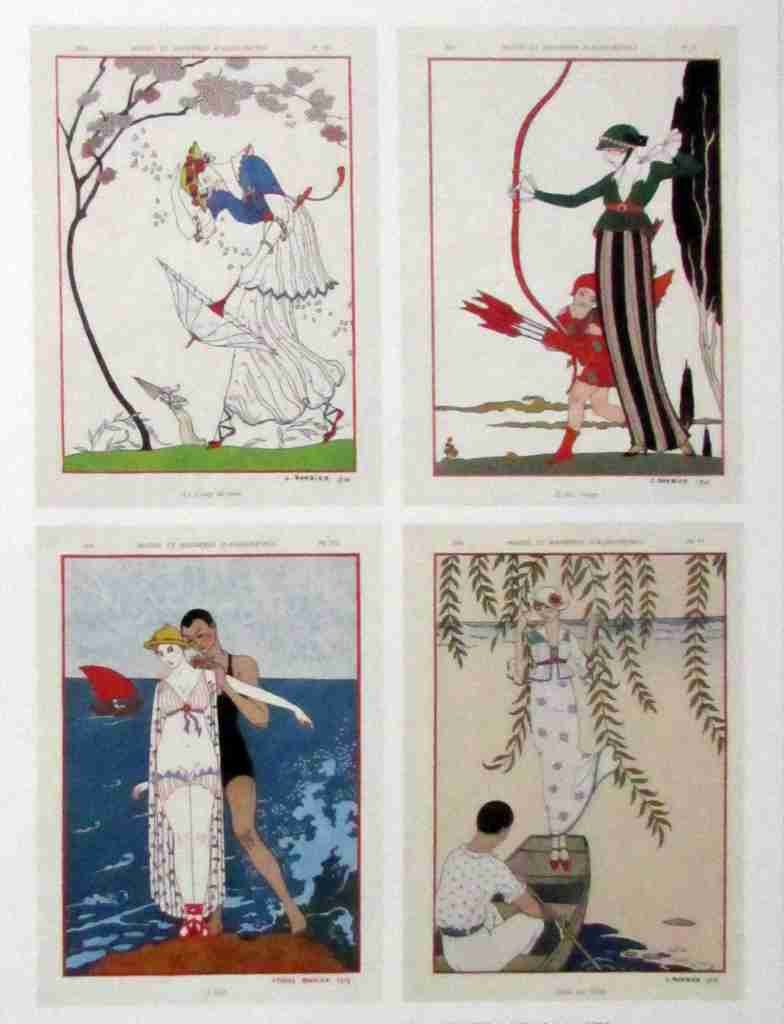 Modes Et Manieres D Aujourd Hui 1914 4 George Barbier A4 Photo Print