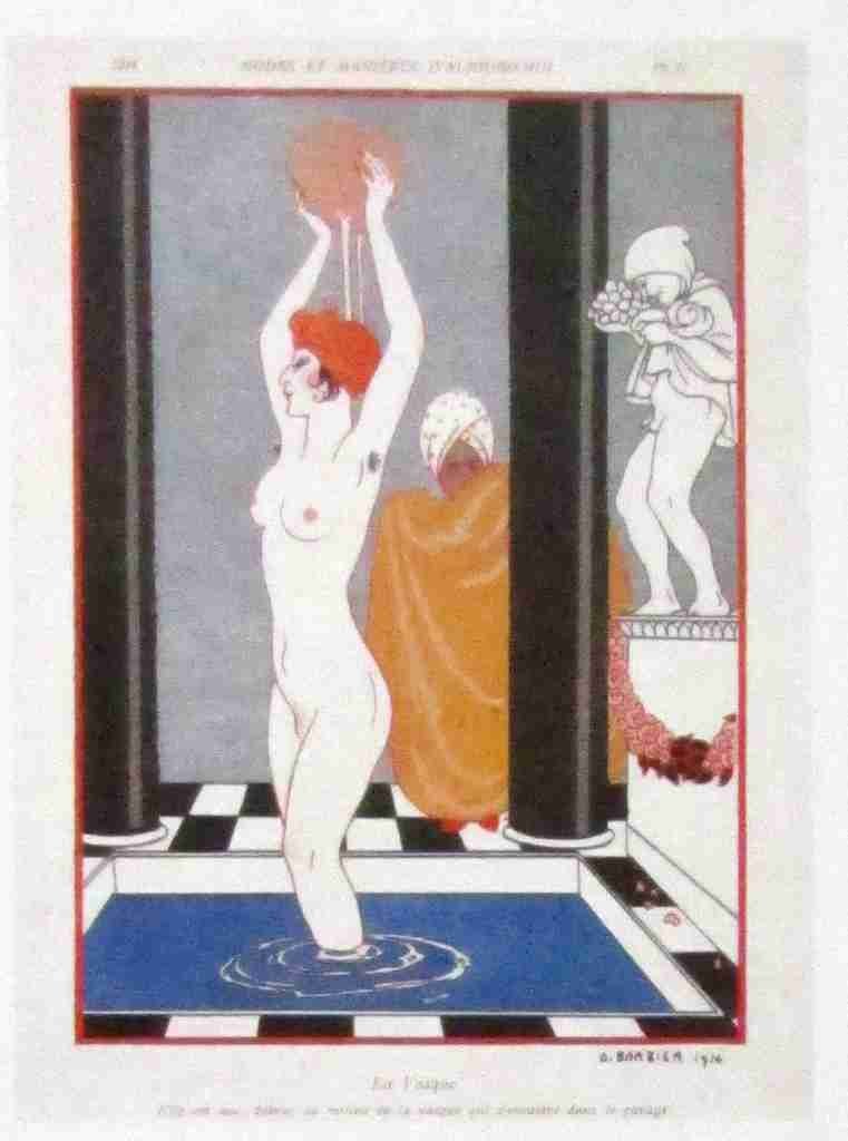 Modes Et Manieres D Aujourd Hui 4 Plii, Plix, Plviii, Plxi George Barbier 1 A4 Photo Print