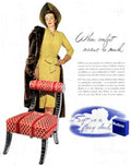 Modess Napkins 1950s 1940s Vintage Retro Advert Poster